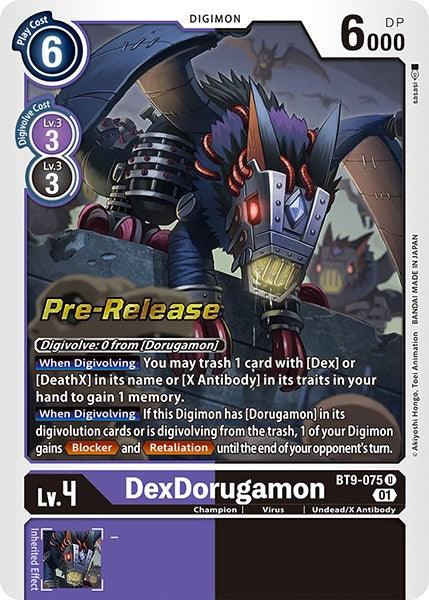 DexDorugamon [BT9-075] [X Record Pre-Release Promos] - Paradise Hobbies LLC