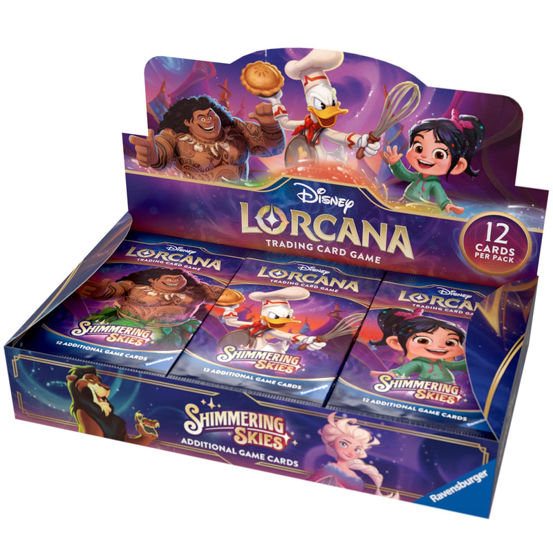 Disney Lorcana: Shimmering Skies - Booster Box - Paradise Hobbies LLC