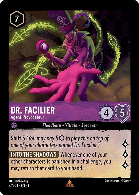 Dr. Facilier - Agent Provocateur (37/204) [The First Chapter] - Paradise Hobbies LLC