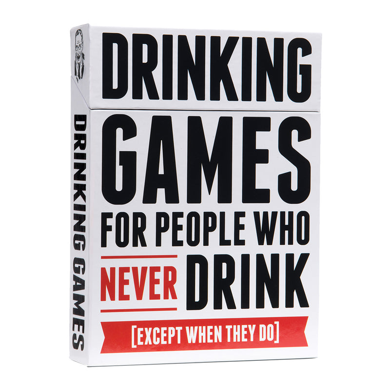 Drinking Games for People Who Never Drink Card Game - Paradise Hobbies LLC