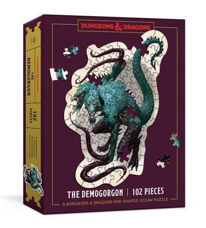 Dungeons & Dragons Mini Shaped Jigsaw Puzzle: The Demogorgon Edition - Paradise Hobbies LLC