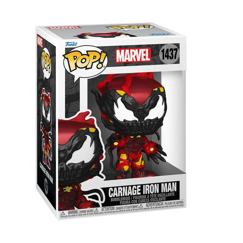 Funko Pop! Marvel Carnage Iron Man Vinyl Figure