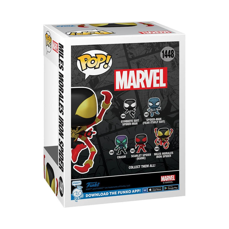 Funko Pop! Spider-Man Comics Miles Morales Iron Spider Vinyl Figure