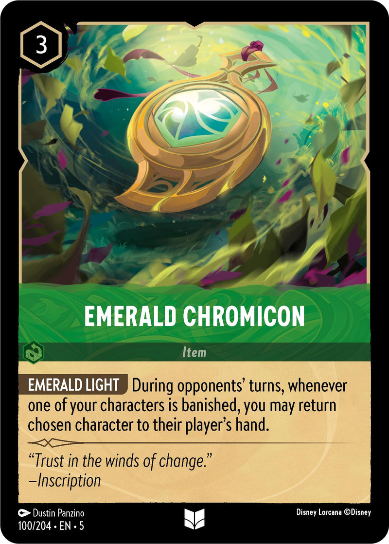 Emerald Chromicon (100/204) [Shimmering Skies] - Paradise Hobbies LLC