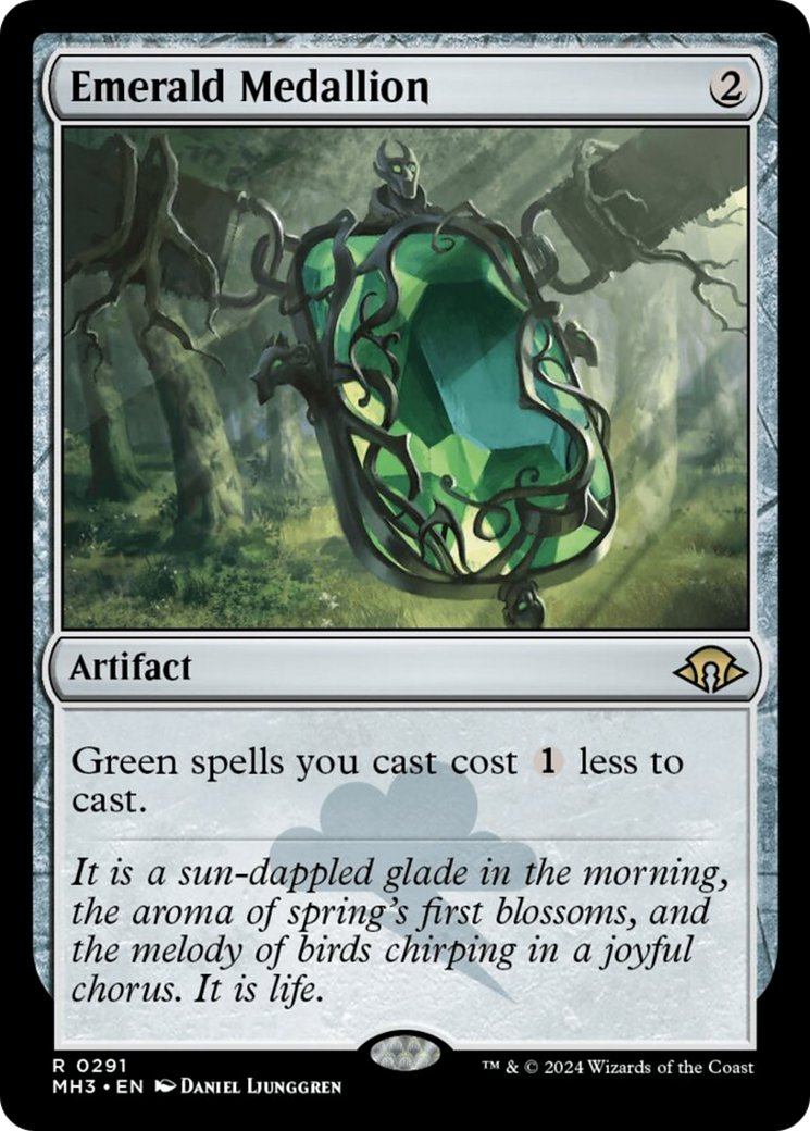 Emerald Medallion [Modern Horizons 3] - Paradise Hobbies LLC