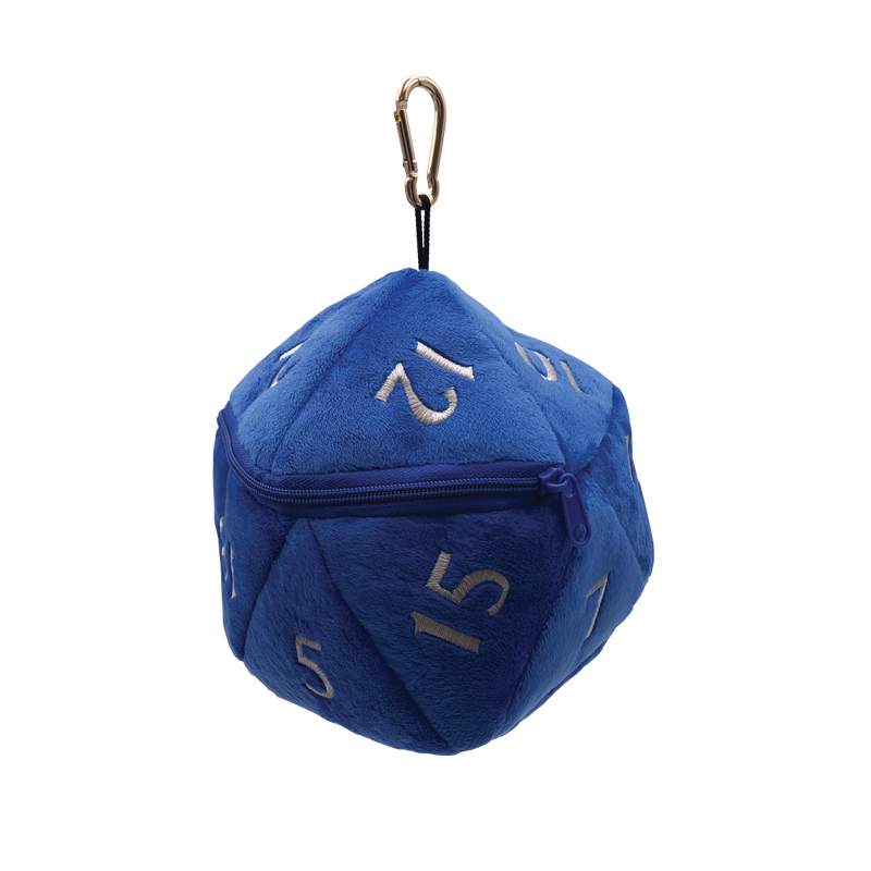 Ultra PRO: Dice Bag - Plush D20 (Blue)