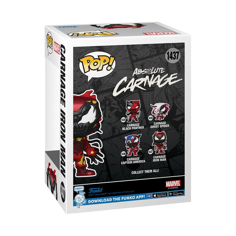 Funko Pop! Marvel Carnage Iron Man Vinyl Figure