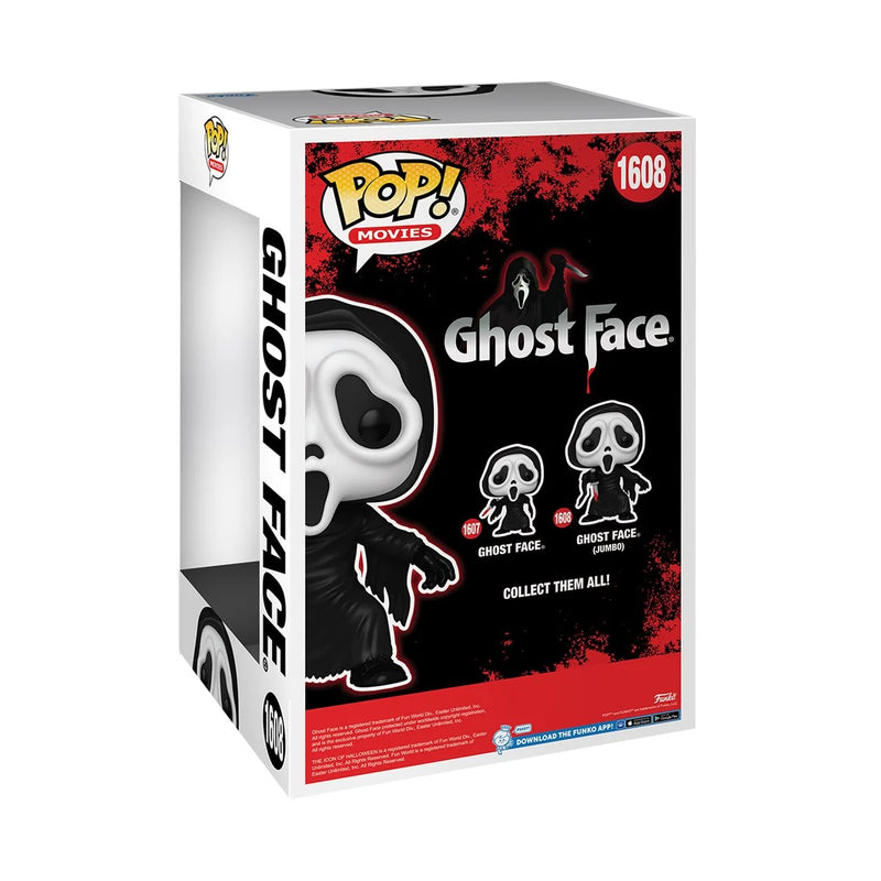 Funko Pop! Ghost Face with Knife Jumbo Vinyl Figure