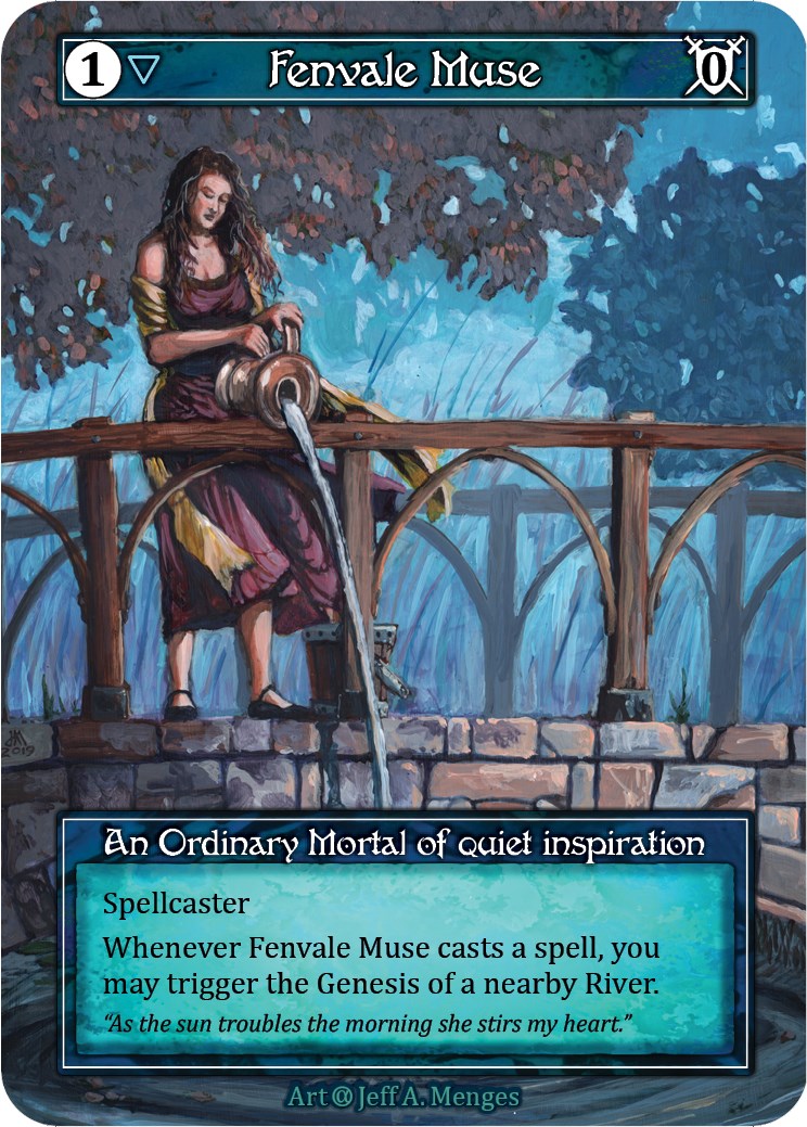 Fenvale Muse (Foil) [Alpha] - Paradise Hobbies LLC