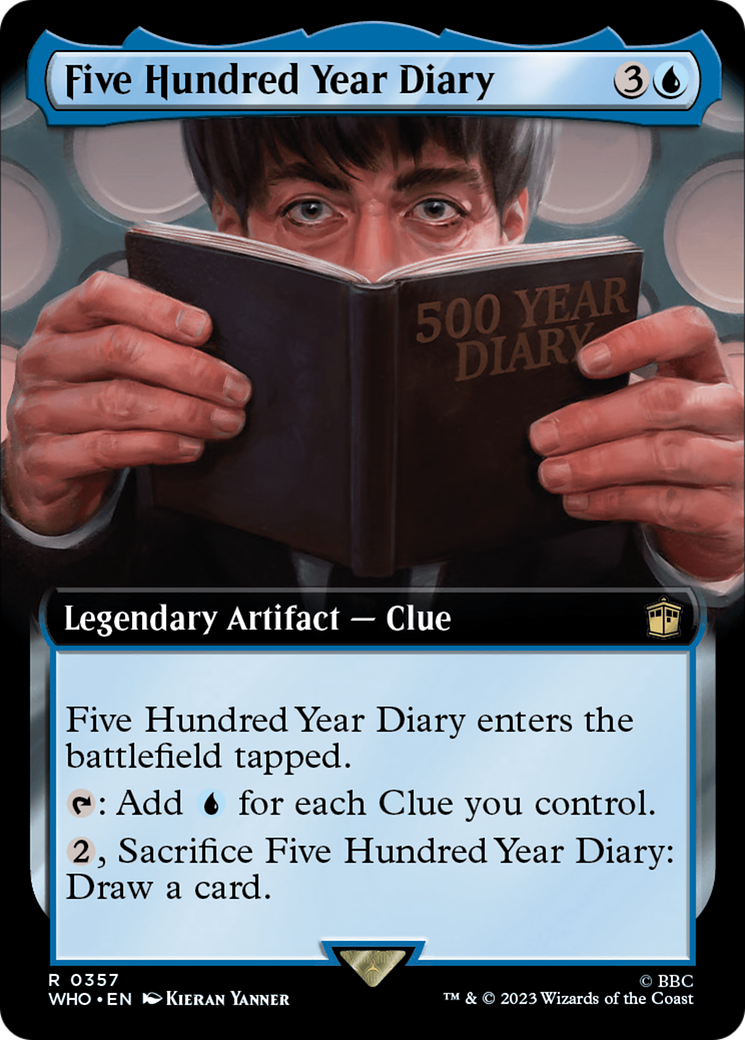 Five Hundred Year Diary (Extended Art) [Doctor Who] - Paradise Hobbies LLC