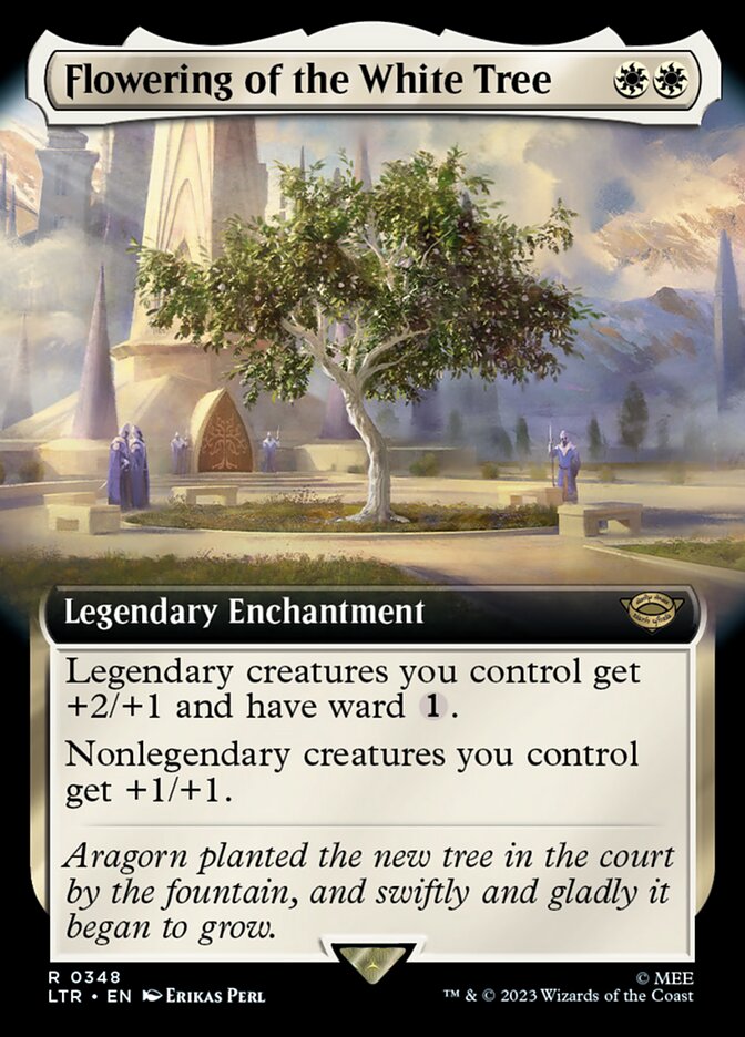 Flowering of the White Tree (Extended Art) [The Lord of the Rings: Tales of Middle-Earth] - Paradise Hobbies LLC