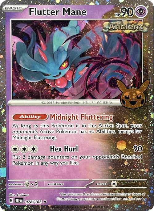 Flutter Mane (078/162) (Cosmos Holo) [Trick or Trade 2024] - Paradise Hobbies LLC