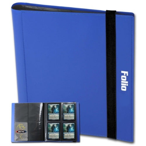 Folio 4-Pocket Album - Blue - Paradise Hobbies LLC