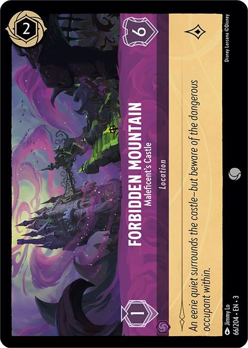 Forbidden Mountain - Maleficent's Castle (66/204) [Into the Inklands] - Paradise Hobbies LLC