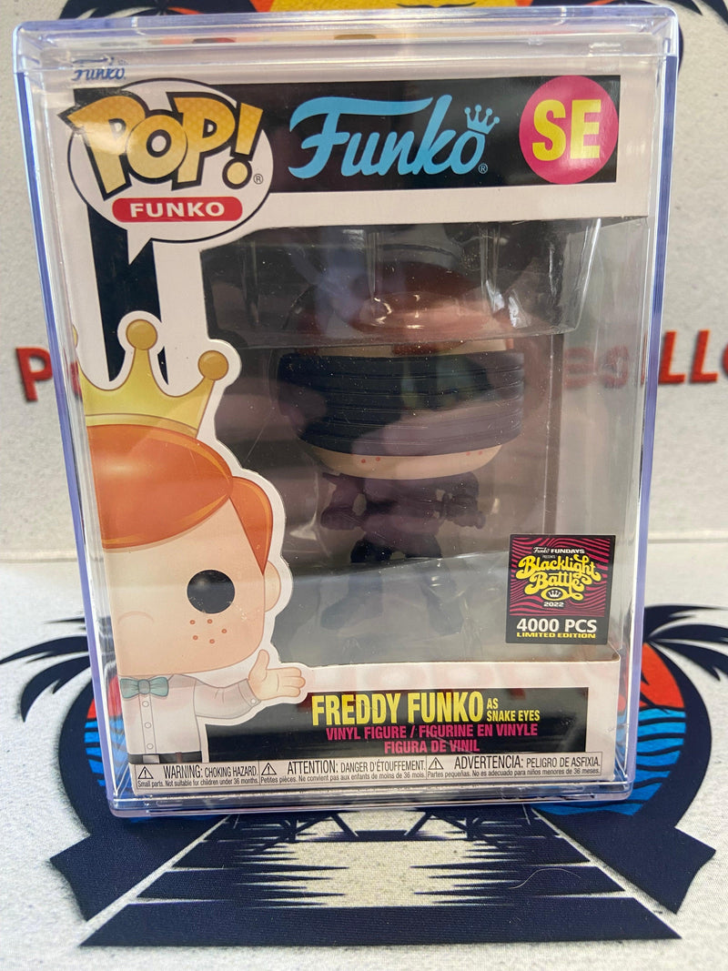 Fuko Pop! Freddy Funko as Snake Eyes ( SE) ( 4,OO0 PCS) - Paradise Hobbies LLC