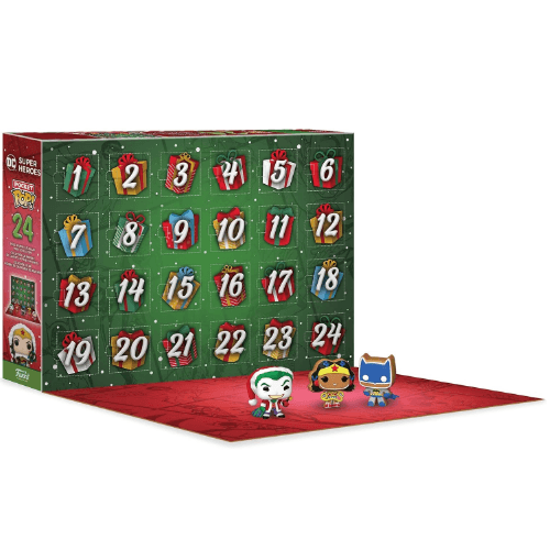 Funko Pop! Advent Calendar - DC Super Heroes 2023, 24 Pocket Pop! - Paradise Hobbies LLC