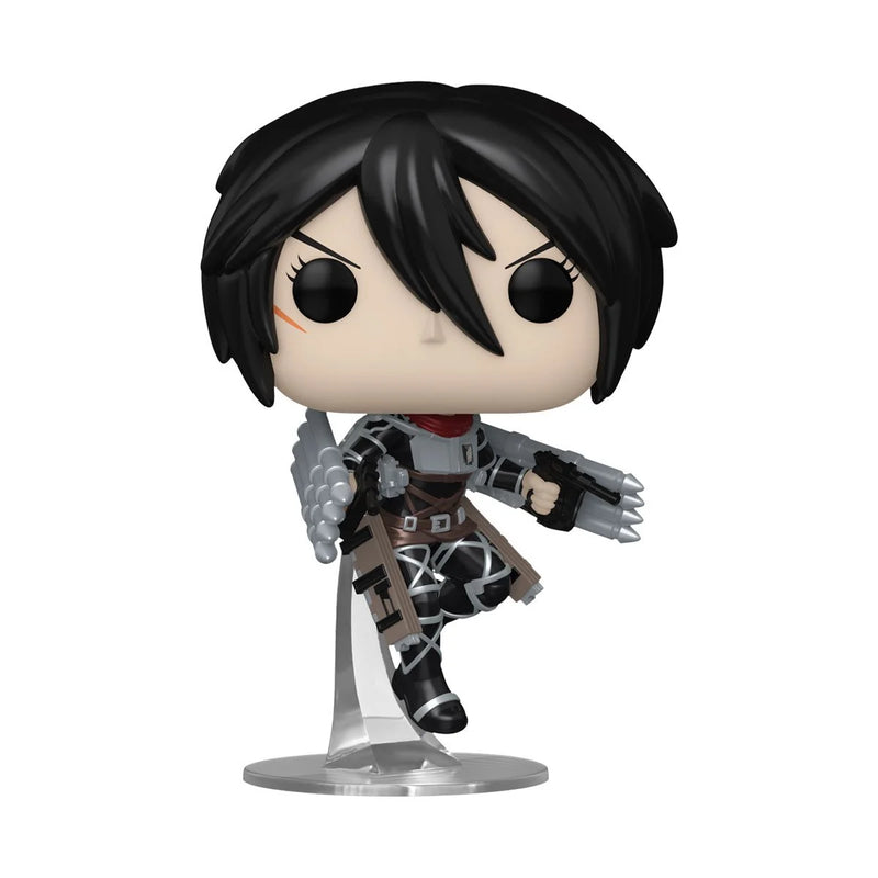 Funko Pop! Attack on Titan Mikasa Ackerman (Final Season) Metallic (BBTS Exclusive) - Paradise Hobbies LLC