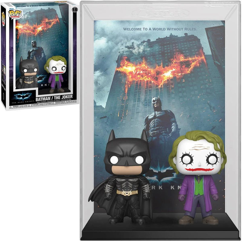Funko Pop! Batman: The Dark Knight Movie Poster Figure with Case - Paradise Hobbies LLC