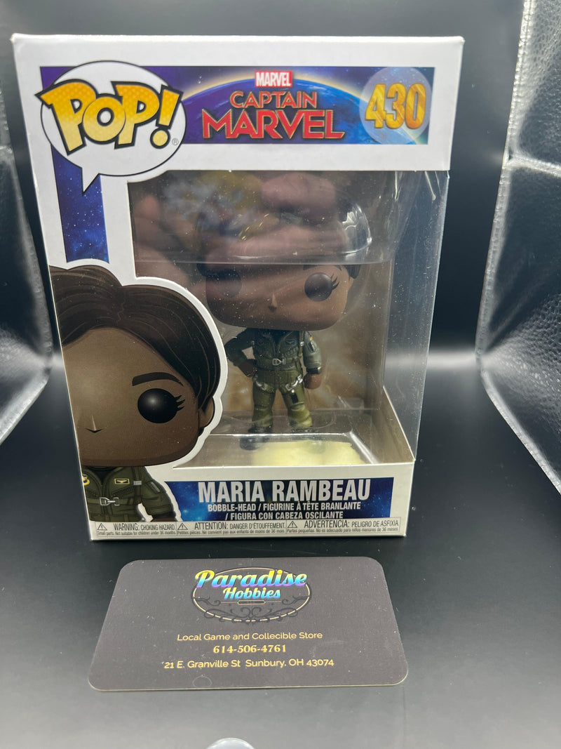 Funko Pop! Captain Marvel "Maria Rambeau" Vinyl Figure - Paradise Hobbies LLC