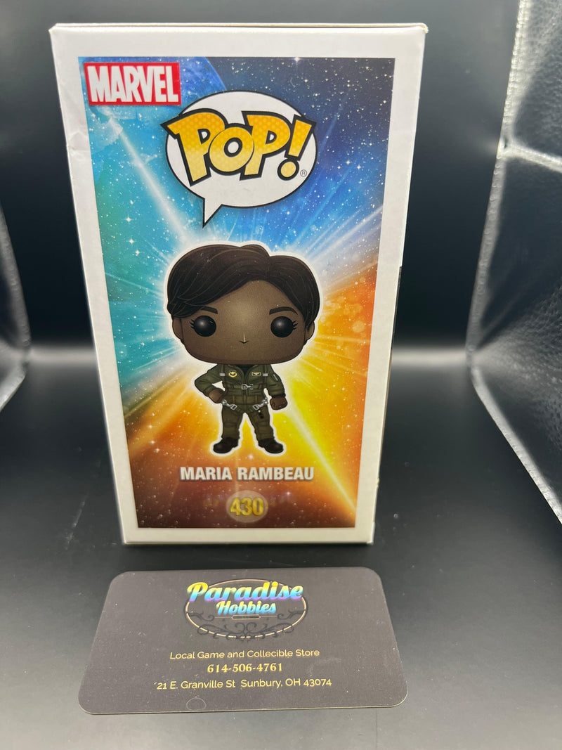 Funko Pop! Captain Marvel "Maria Rambeau" Vinyl Figure - Paradise Hobbies LLC