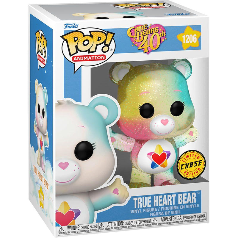 Funko Pop! Care Bears 40th Anniversary True Heart Bear (Chase) - Paradise Hobbies LLC