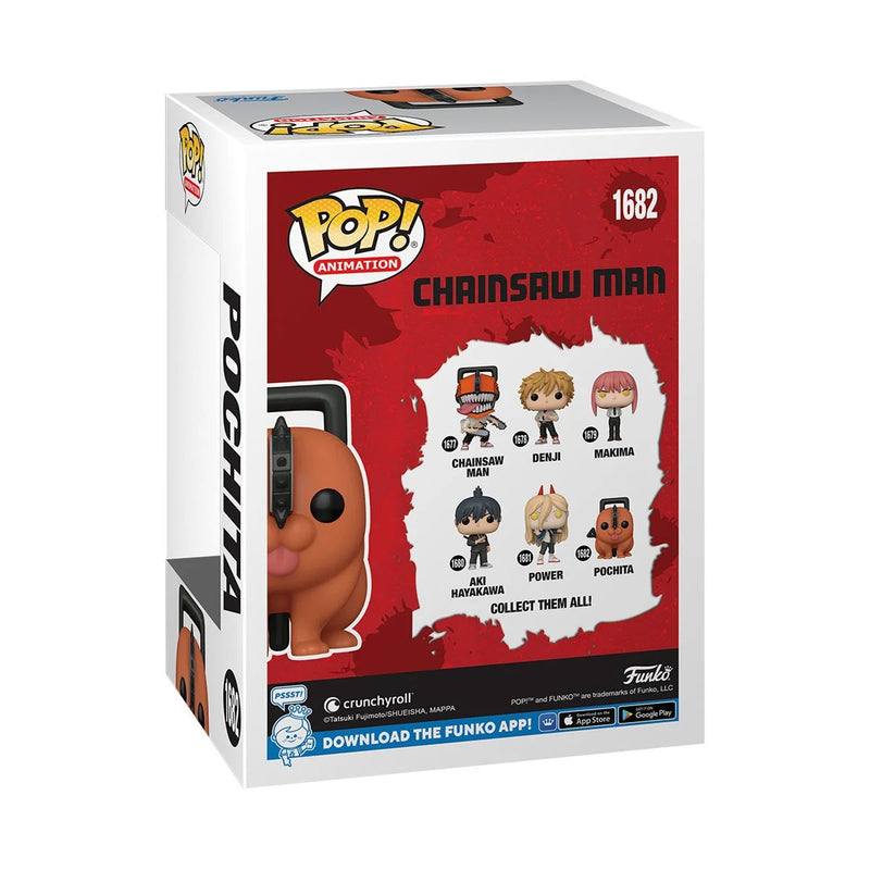 Funko Pop! Chainsaw Man Pochita Vinyl Figure - Paradise Hobbies LLC