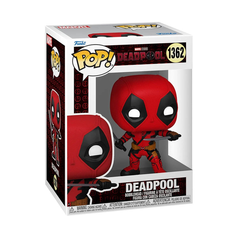 Funko Pop! Deadpool & Wolverine Deadpool with Swords Vinyl Figure - Paradise Hobbies LLC