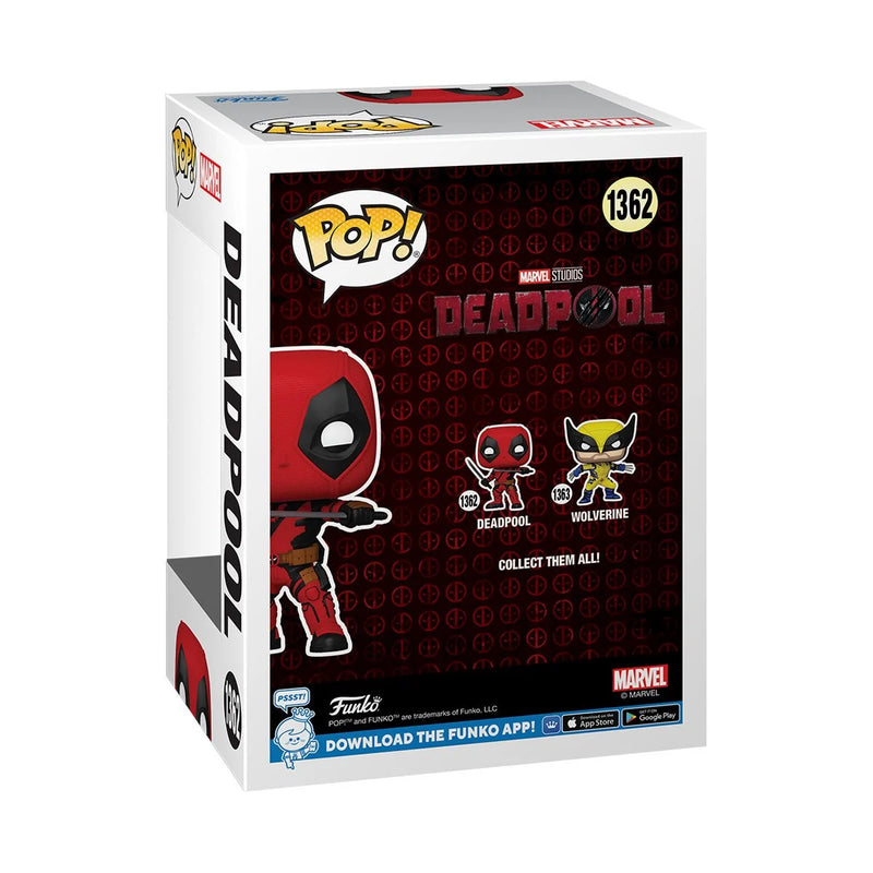 Funko Pop! Deadpool & Wolverine Deadpool with Swords Vinyl Figure - Paradise Hobbies LLC