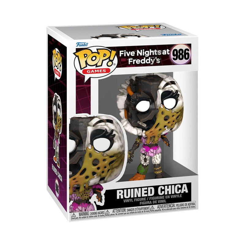 Funko Pop! Five Nights at Freddy's: Security Breach - Ruin Ruined Chica Vinyl Figure - Paradise Hobbies LLC