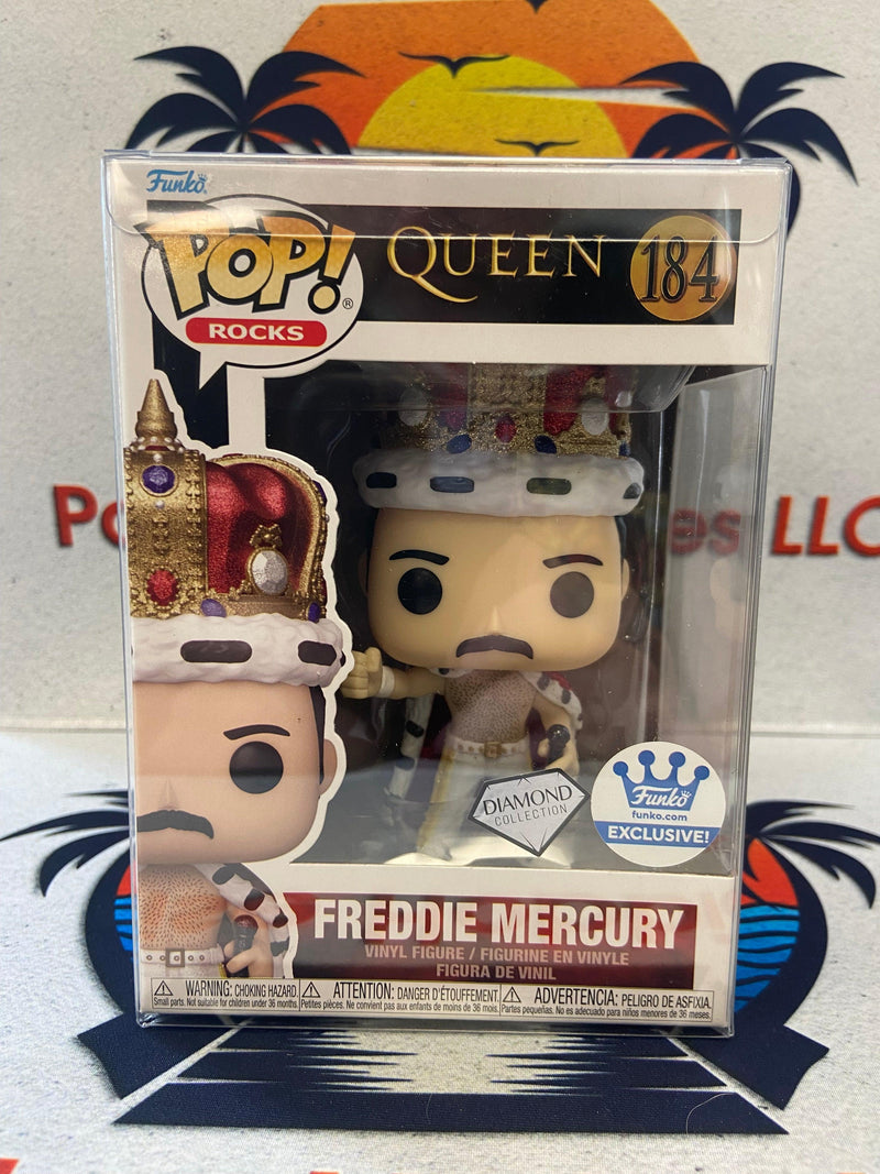 Funko Pop! Freddie Mercury (King) (Diamond Glitter) (Funko Exclusive) - Paradise Hobbies LLC