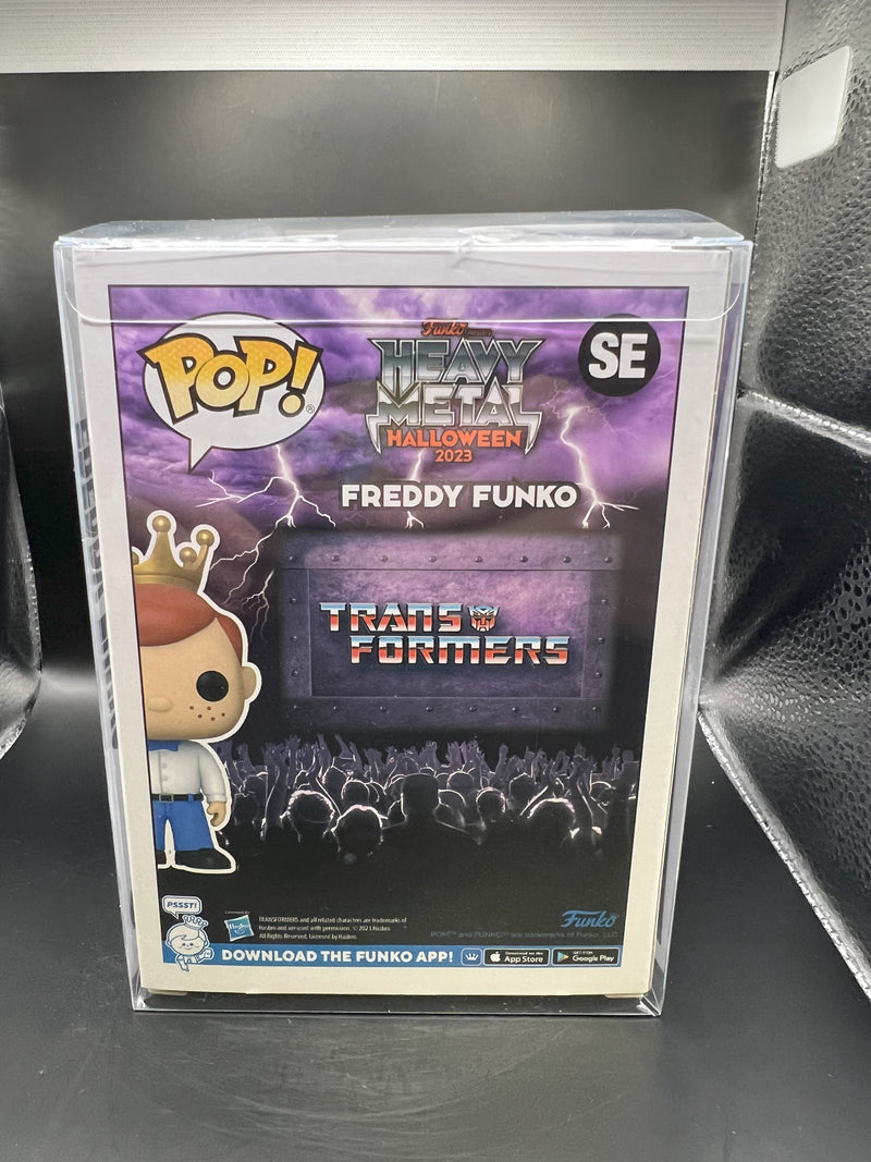 Funko Pop! Freddy Funko as Soundwave (2023 Heavy Metal Halloween) - Paradise Hobbies LLC