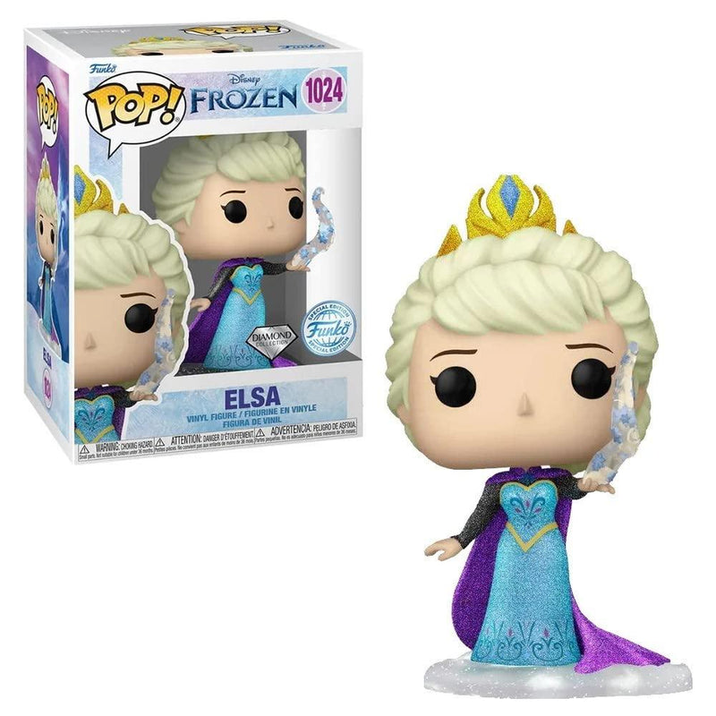 Funko Pop! Frozen Elsa Diamond Glitter EE Exclusive - Paradise Hobbies LLC