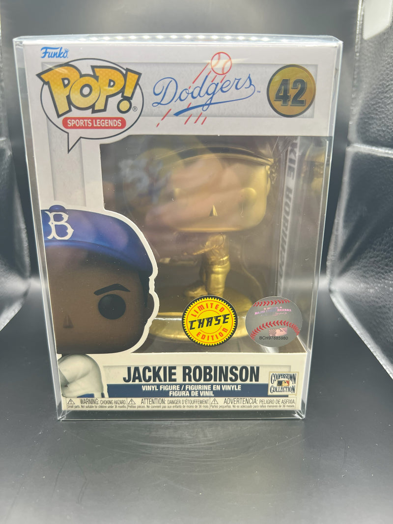 Funko Pop! LA Dodgers - Jackie Robinson (Gold Chase) - Paradise Hobbies LLC