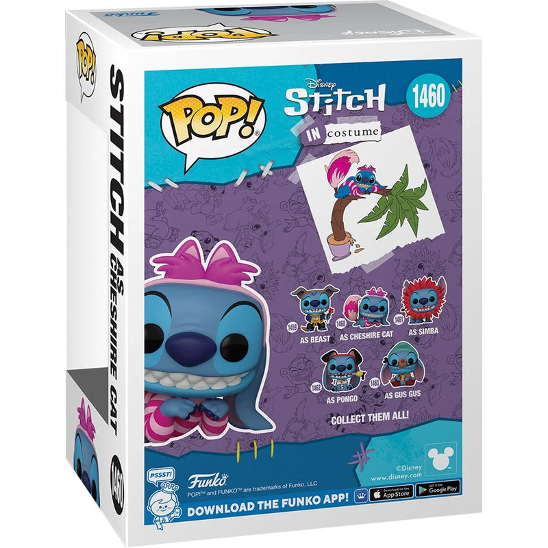 Funko Pop! Lilo & Stitch Costume Stitch as Cheshire Cat Vinyl Figure - Paradise Hobbies LLC