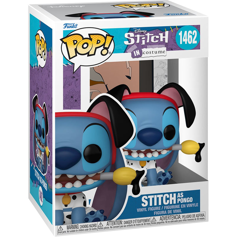 Funko Pop! Lilo & Stitch Costume Stitch as Pongo Vinyl Figure - Paradise Hobbies LLC