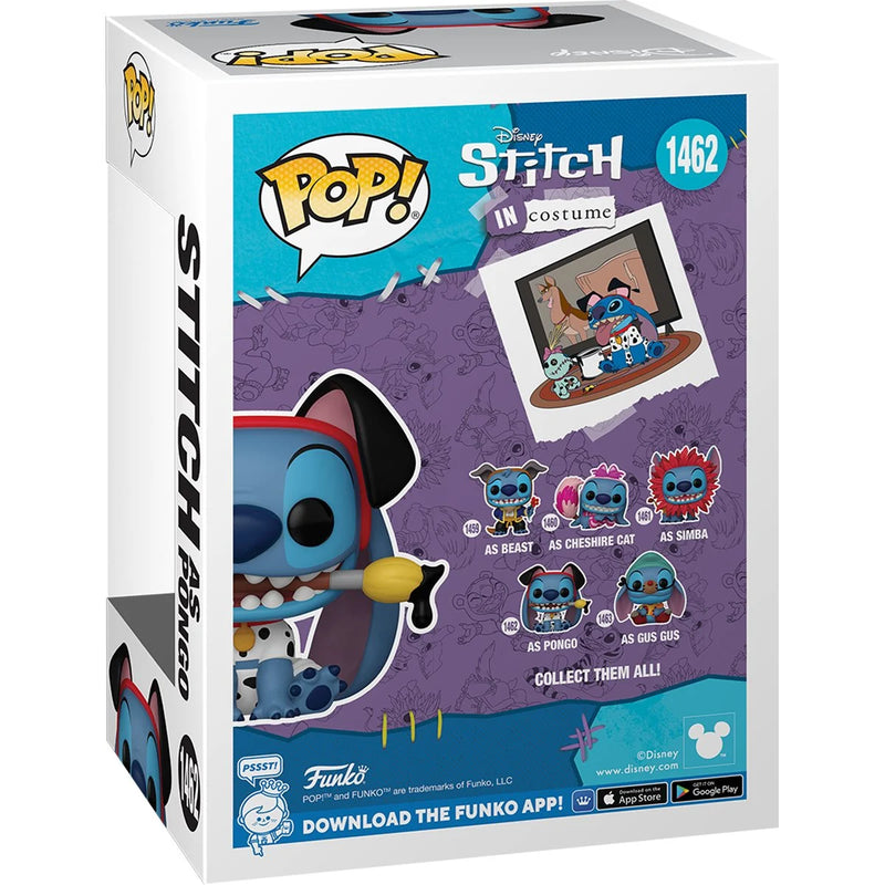 Funko Pop! Lilo & Stitch Costume Stitch as Pongo Vinyl Figure - Paradise Hobbies LLC