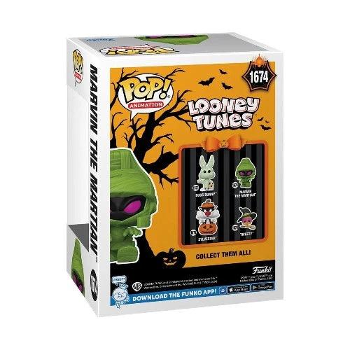 Funko Pop! Looney Tunes Halloween Marvin the Martian Glow-in-the-Dark - (EE Exclusive) - Paradise Hobbies LLC