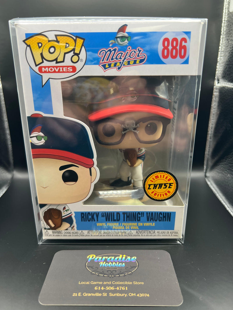 Funko Pop! Major League Ricky "Wild Thing" Vaughn (Chase) - Paradise Hobbies LLC