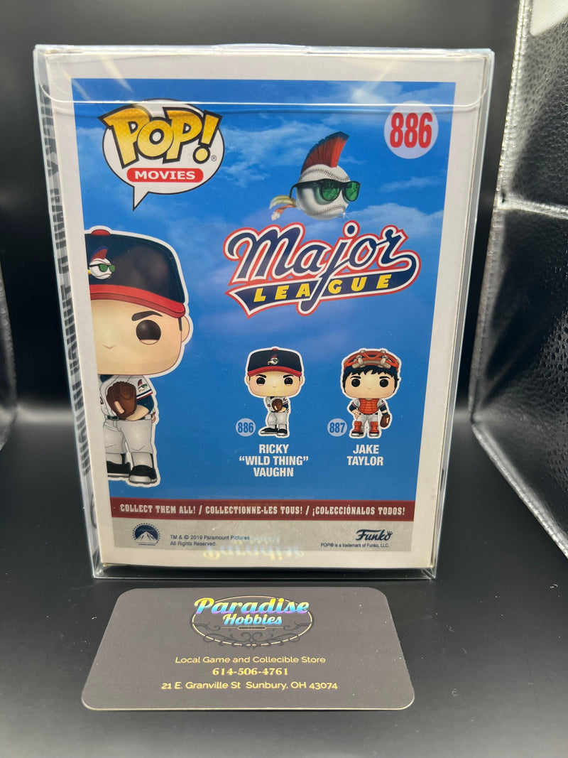 Funko Pop! Major League Ricky "Wild Thing" Vaughn (Chase) - Paradise Hobbies LLC