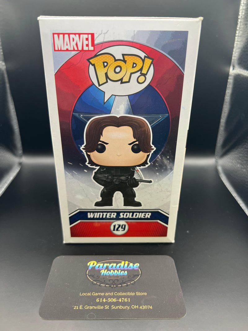 Funko Pop! Marvel Civil War "Winter Soldier" Vinyl Figure - Paradise Hobbies LLC