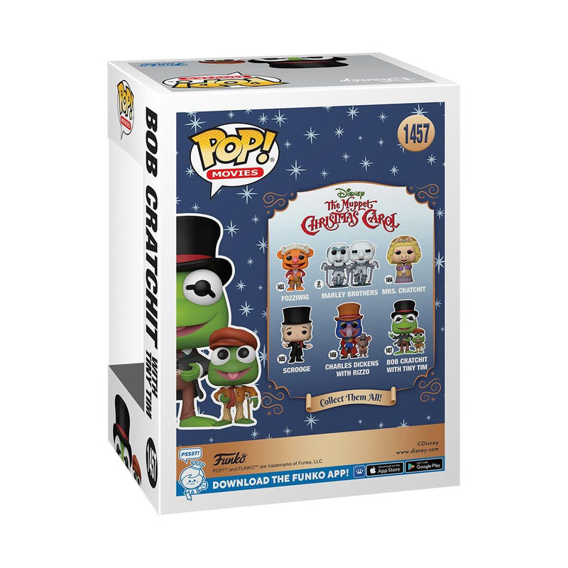 Funko Pop! Muppet Christmas Carol Bob Cratchit with Tiny Tim Vinyl Figure - Paradise Hobbies LLC