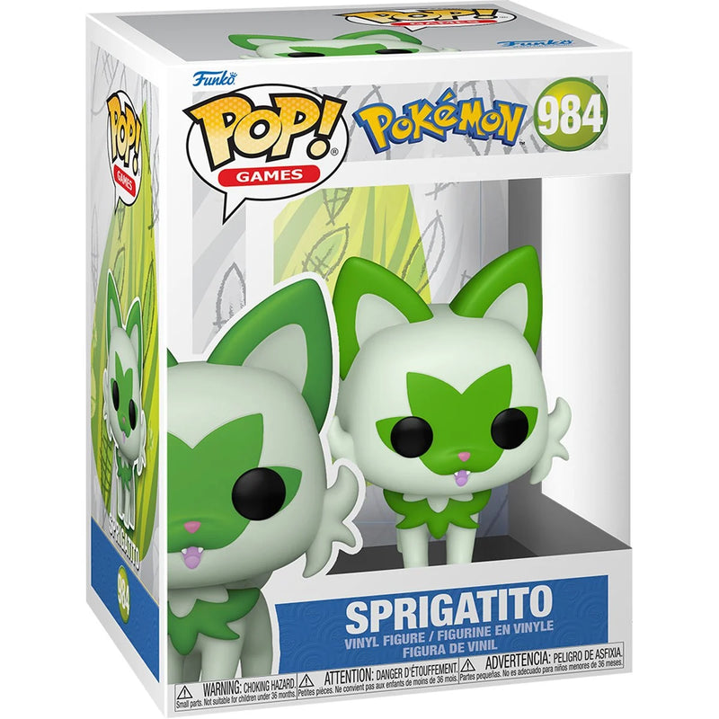 Funko Pop! Pokemon Sprigatito Vinyl Figure - Paradise Hobbies LLC