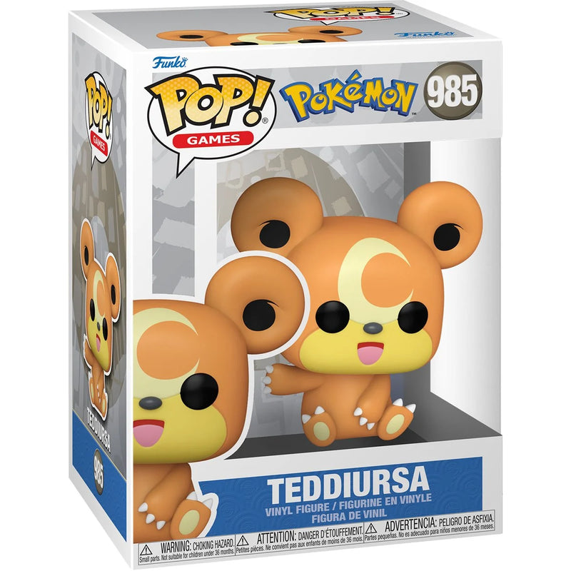 Funko Pop! Pokemon Teddiursa Vinyl Figure - Paradise Hobbies LLC