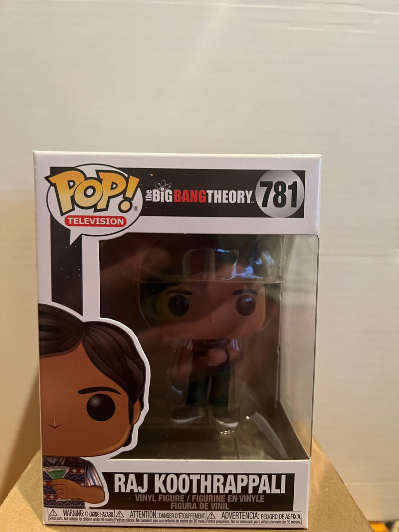 Funko POP! Raj Koothrappali (With Martini) - Paradise Hobbies LLC