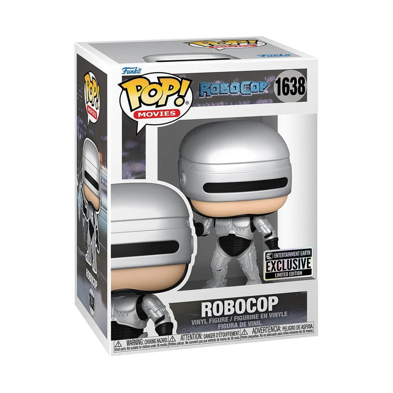 Funko Pop! RoboCop Metallic Vinyl Figure (EE Exclusive) - Paradise Hobbies LLC