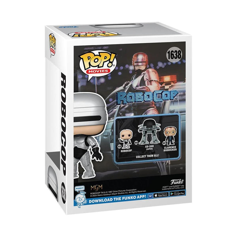 Funko Pop! RoboCop Metallic Vinyl Figure (EE Exclusive) - Paradise Hobbies LLC