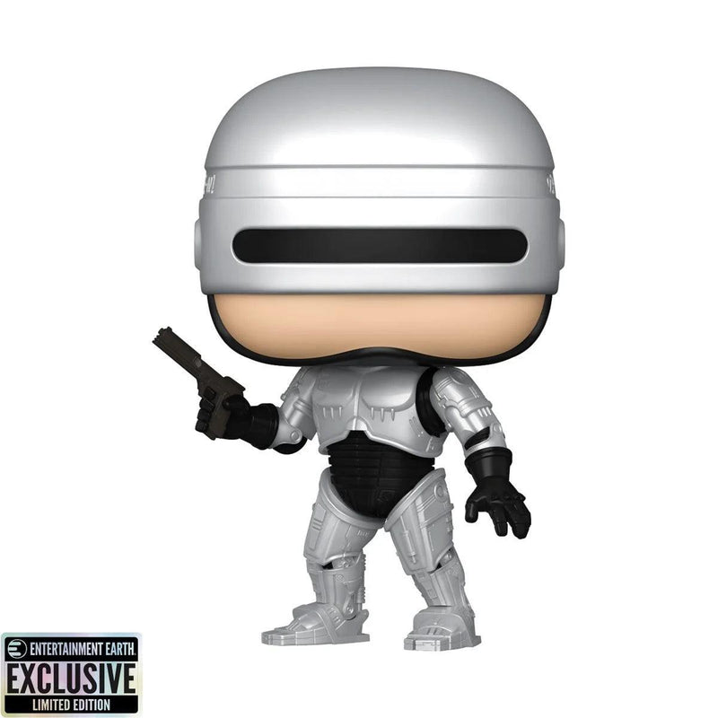 Funko Pop! RoboCop Metallic Vinyl Figure (EE Exclusive) - Paradise Hobbies LLC