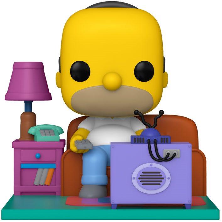 Funko Pop! Simpsons Homer Watching TV Deluxe Vinyl Figure - Paradise Hobbies LLC