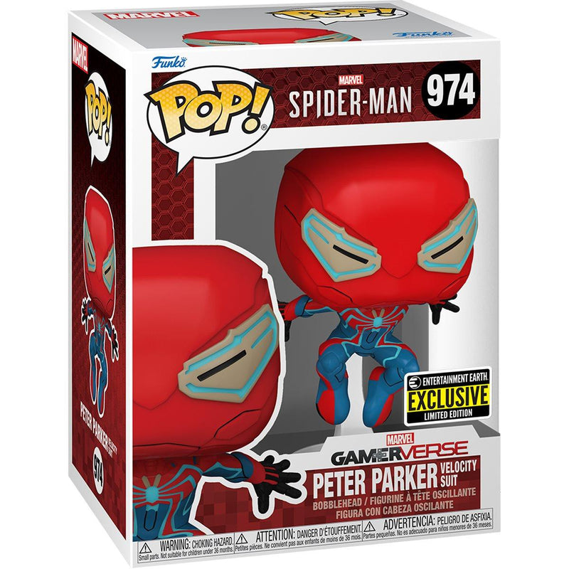Funko Pop! Spider-Man 2 Peter Parker Velocity Suit (EE Exclusive) - Paradise Hobbies LLC