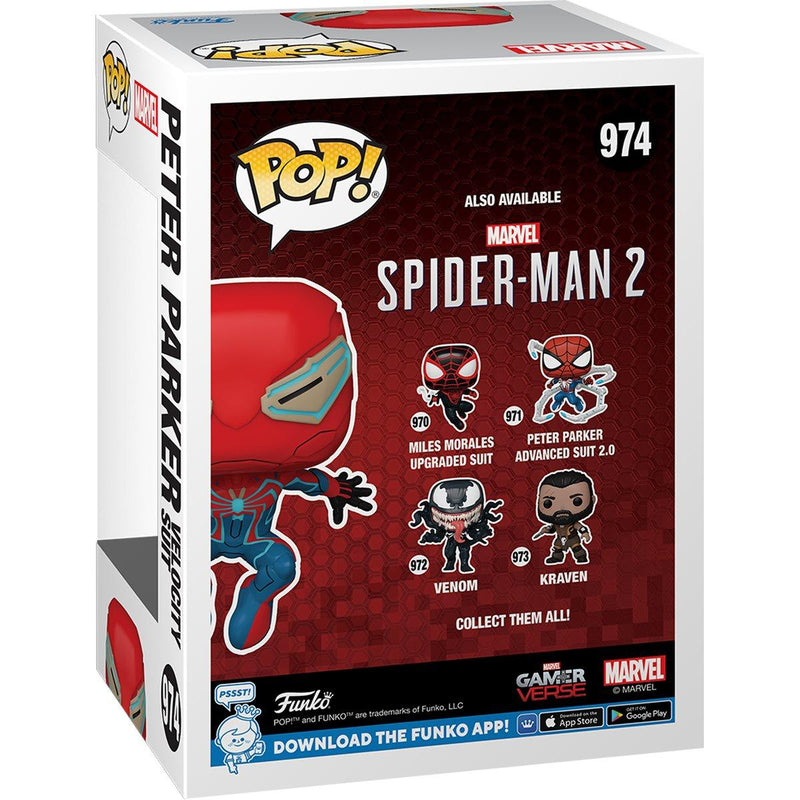 Funko Pop! Spider-Man 2 Peter Parker Velocity Suit (EE Exclusive) - Paradise Hobbies LLC
